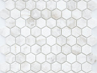 Dolomiti bianco MAT hex 18x30x6 (ПУ)