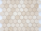 Crema Marfil MAT hex 18x30x6
