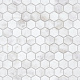 Dolomiti bianco MAT hex 18x30x6 (14 шт в коробке)