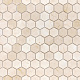 Crema Marfil MAT hex 18x30x6